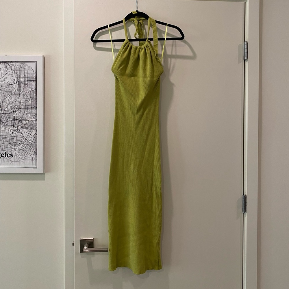 Miss Lola Knit Maxi Dress